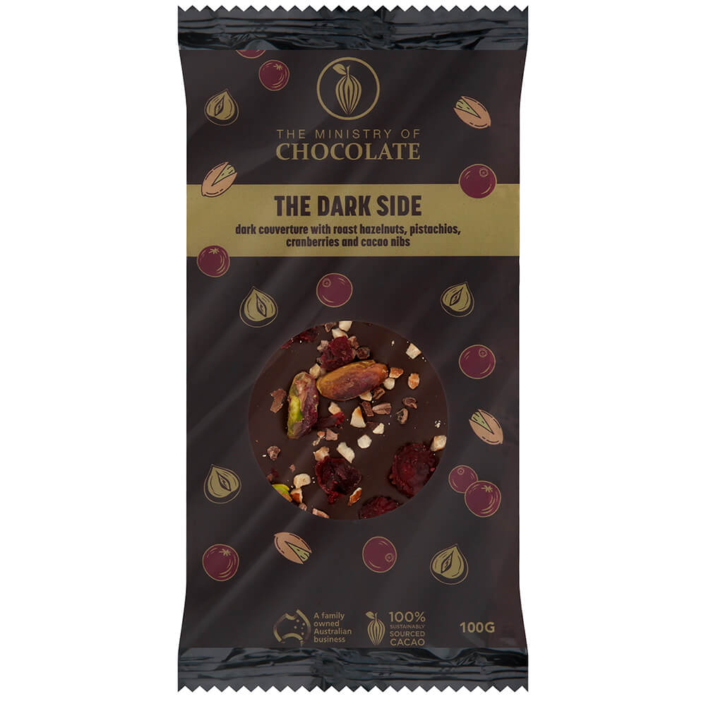 The Dark Side - 100g Dark Chocolate Bar
