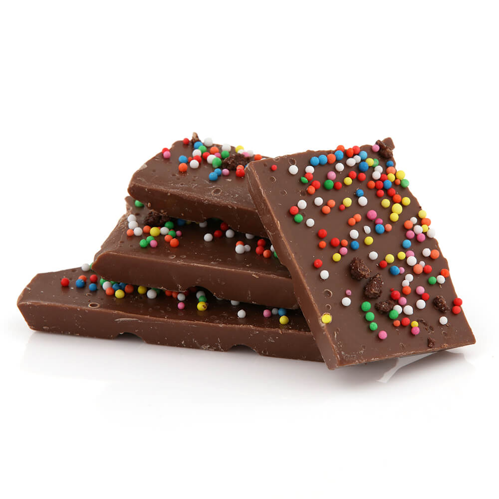 Rainbow Surprise - 100g Milk Chocolate Bar