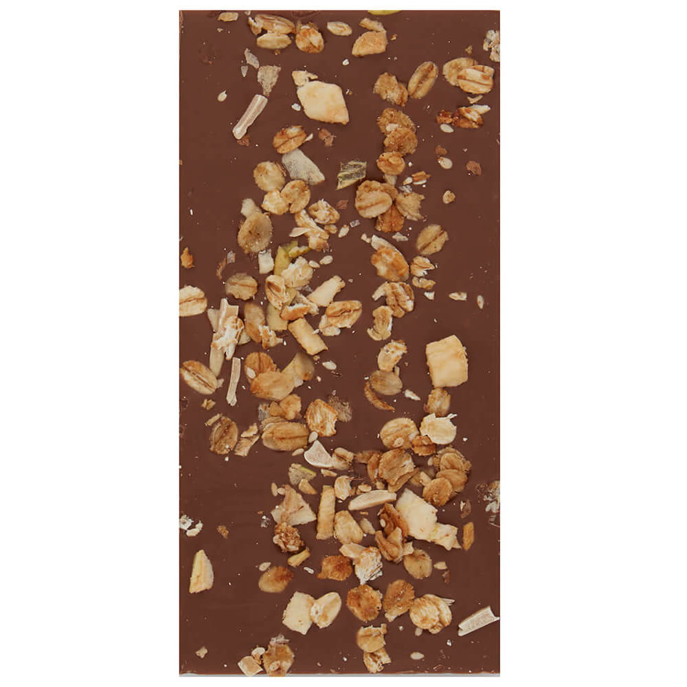 Apple Crumble 100g Milk Chocolate Bar