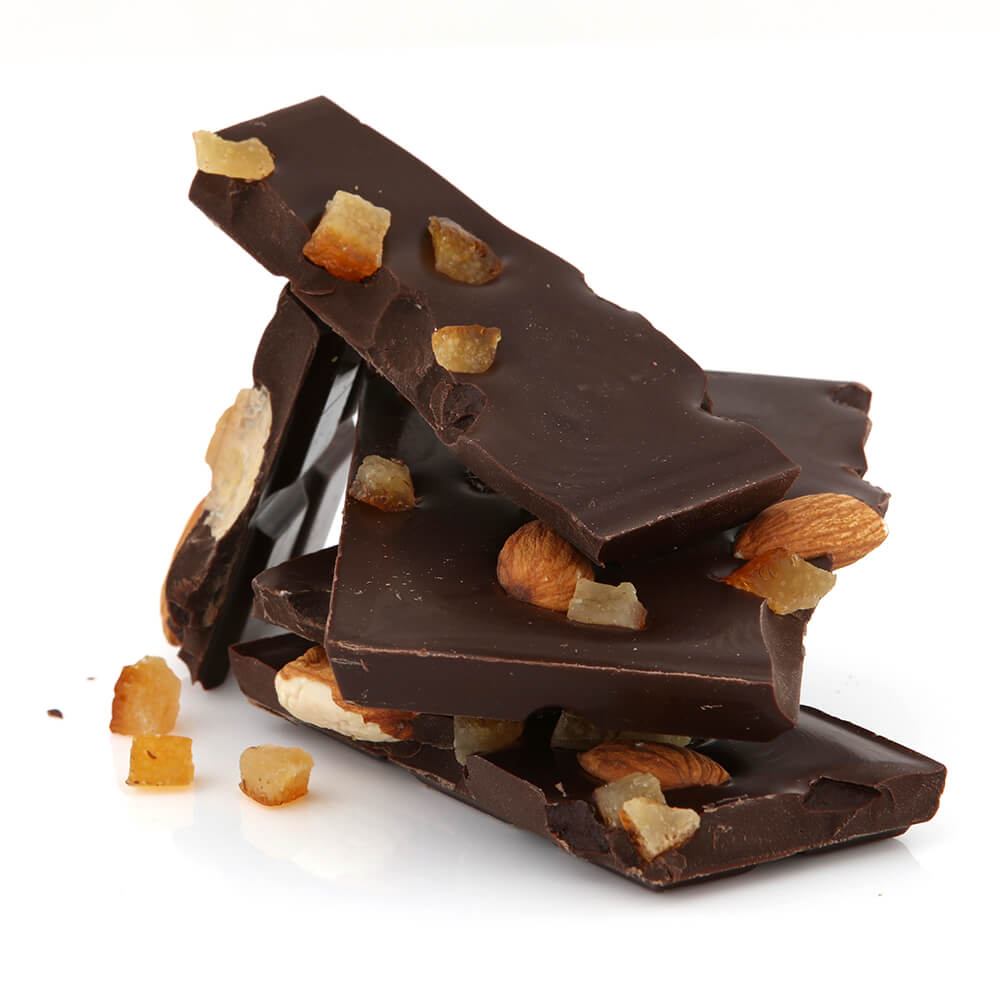 Aussie Almond & Orange - 100g Dark Chocolate Bar