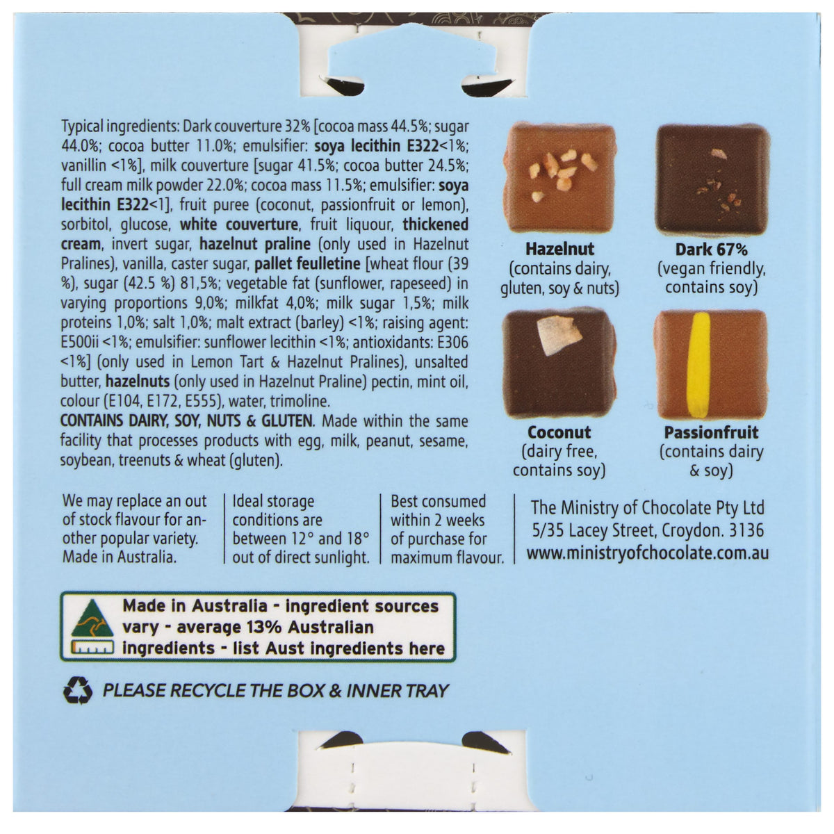 Minister's Choice of 4 Chocolates