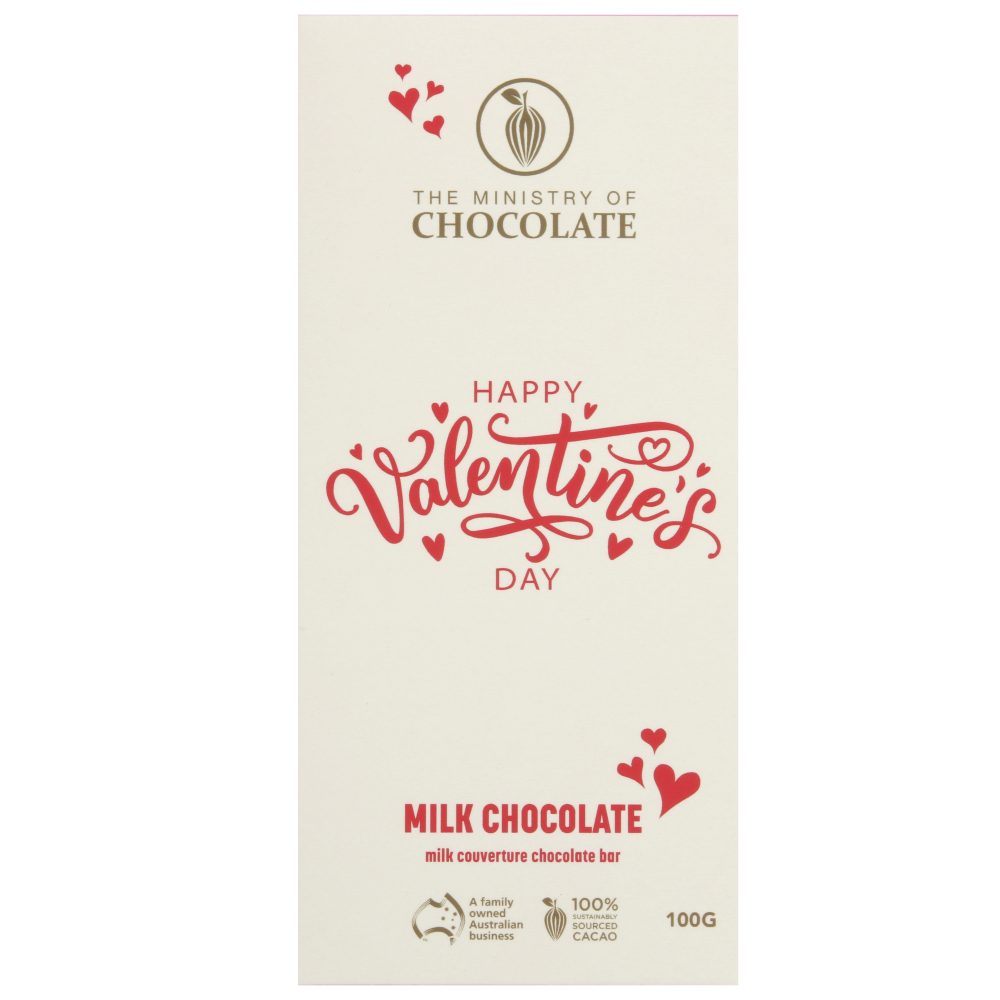 Valentines Day Greeting Card Bar 100g