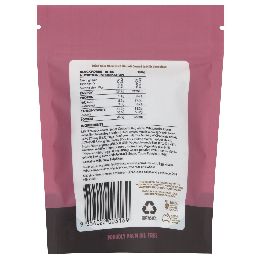 Blackforest Bites 100g