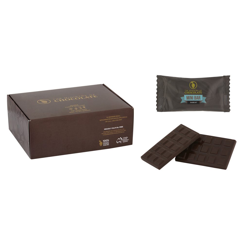 Dark Mini Bars - Box of 50