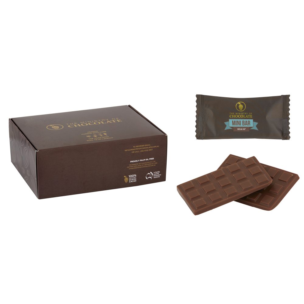 Milk Mini Bars - Box of 50